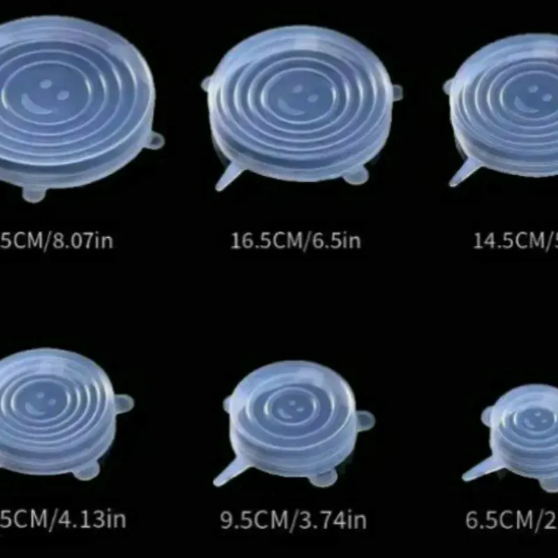Set de tapas de silicona 