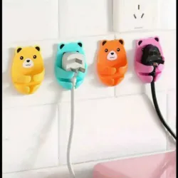 Soporte adhesivo para cables