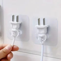Soporte para cables adhesivo
