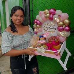 Caja con Cake