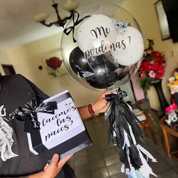 Caja con globo