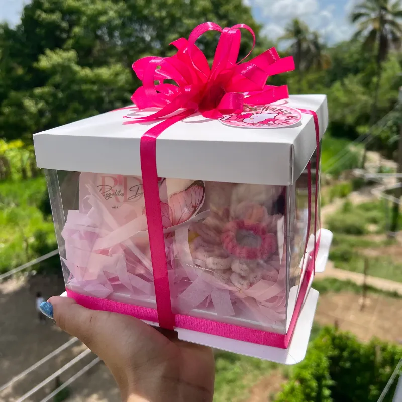 Caja con llavero