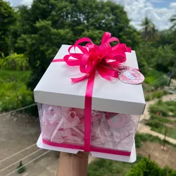 Caja con llavero