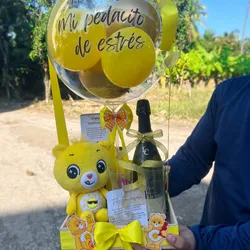 Caja con osito cariñosito 