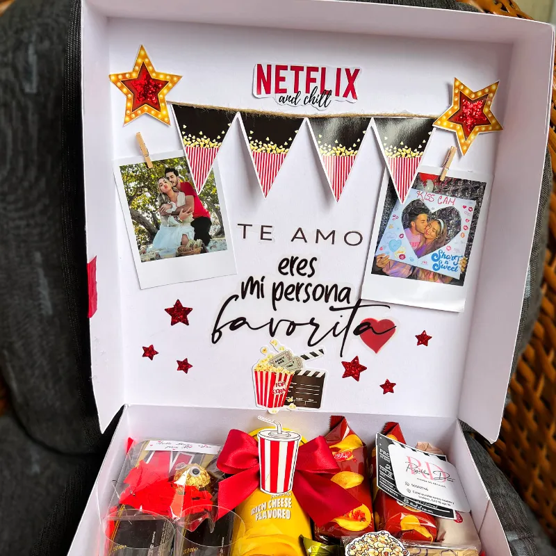 Caja decorada