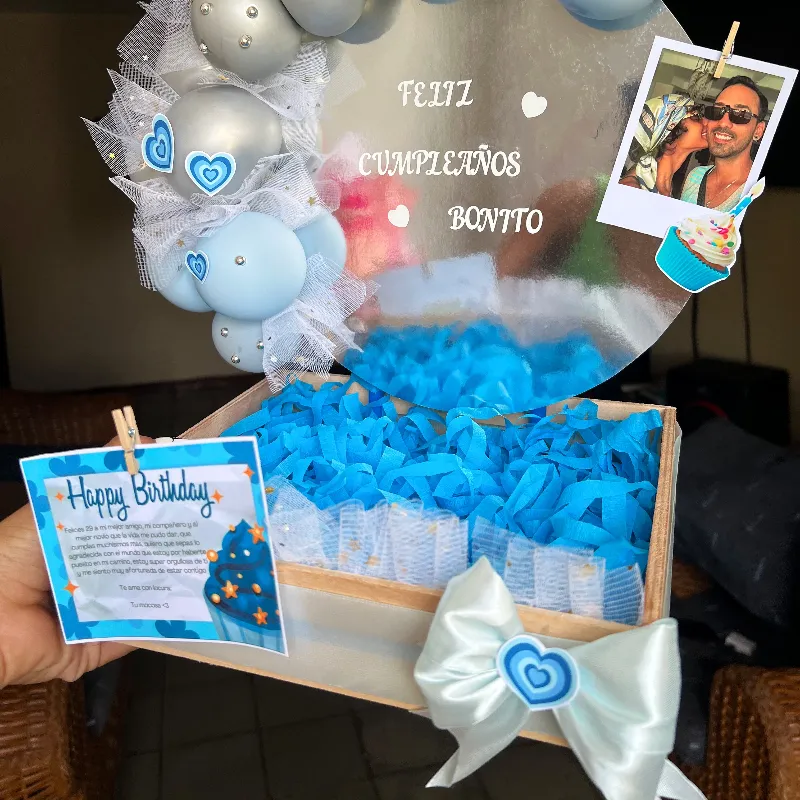 Caja decorada