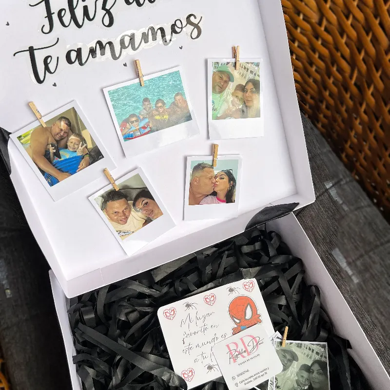 Caja decorada