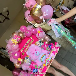 Caja grande con globo