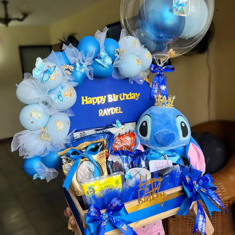 Caja grande con Stich