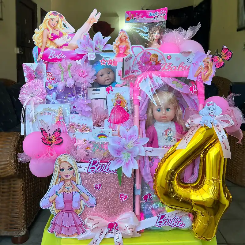 Caja grande de niña