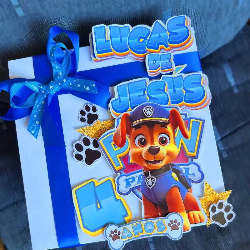 Caja sorpresa con peluche 