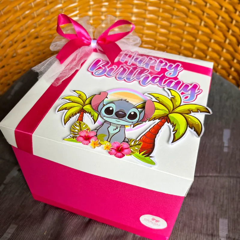 Caja sorpresa con peluche 