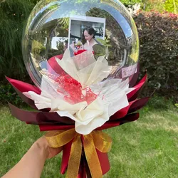 Globo burbuja con foto 