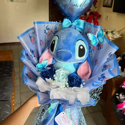 Ramo con Stich 3 rosas
