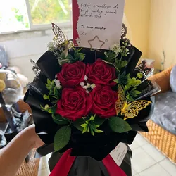 Ramo de 4 rosas