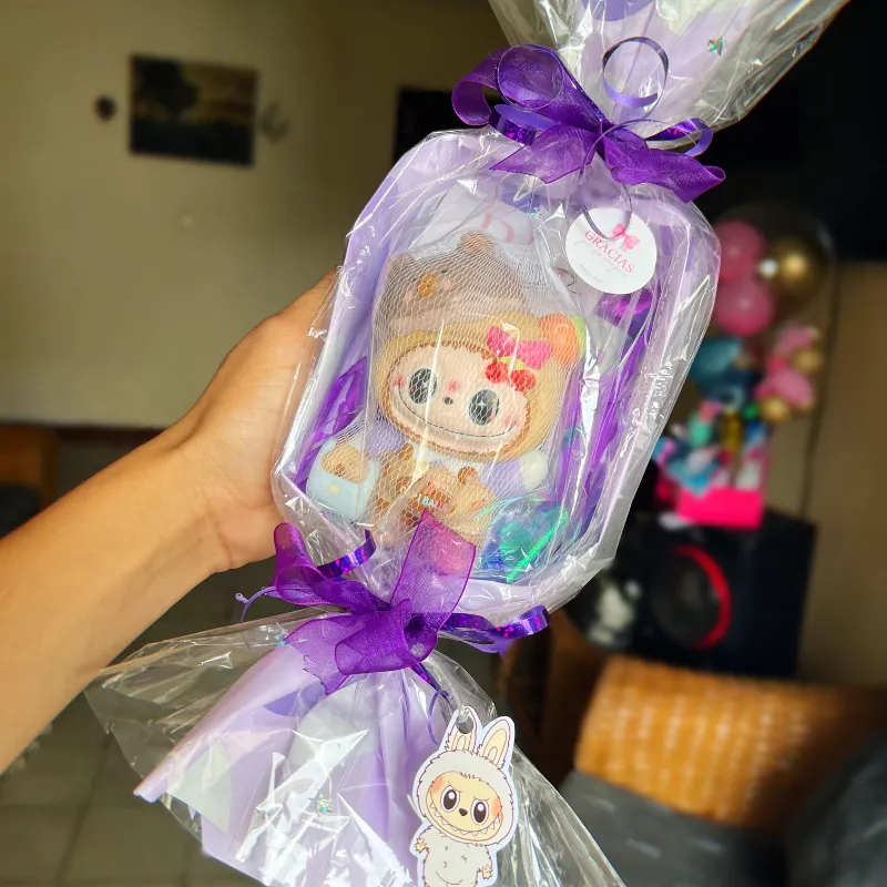 Regalo en forma de caramelo 