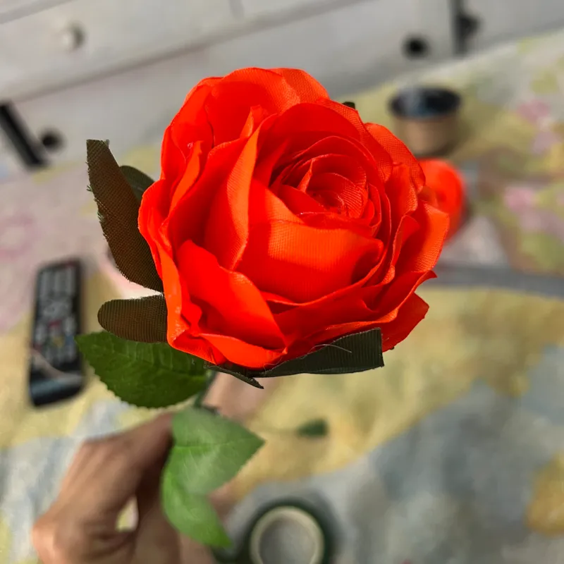 Rosa estilo realista 