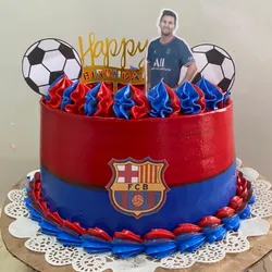 Cake de masa de cappuccino