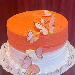 Cake de masa de cappuccino