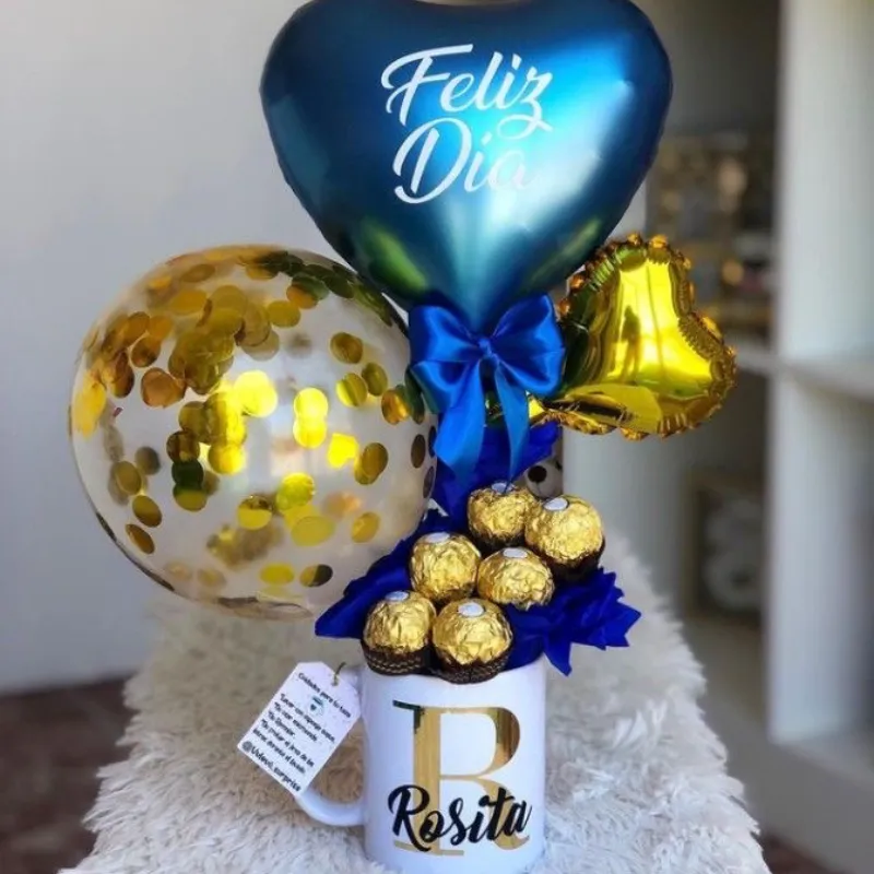 Jarra y globos 