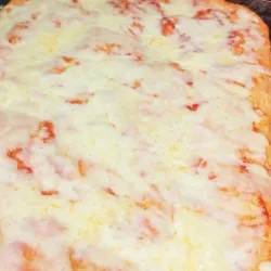 Pizza familiar Queso Gouda