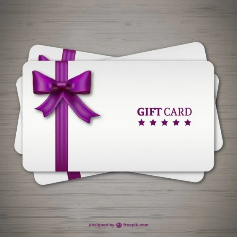 Cupon o Gift Card 