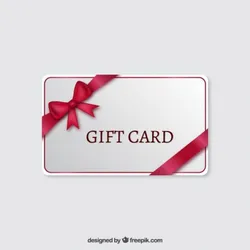 cupon o Gift Card 