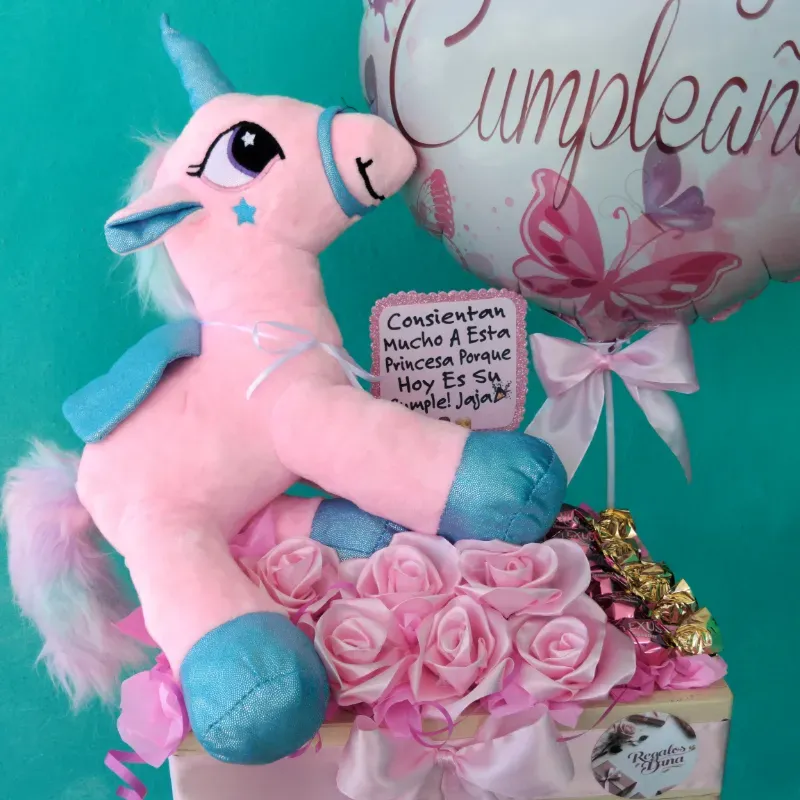 🎁Caja Little Unicorn🦄🌈