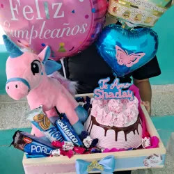 🎁Caja para niña🦄