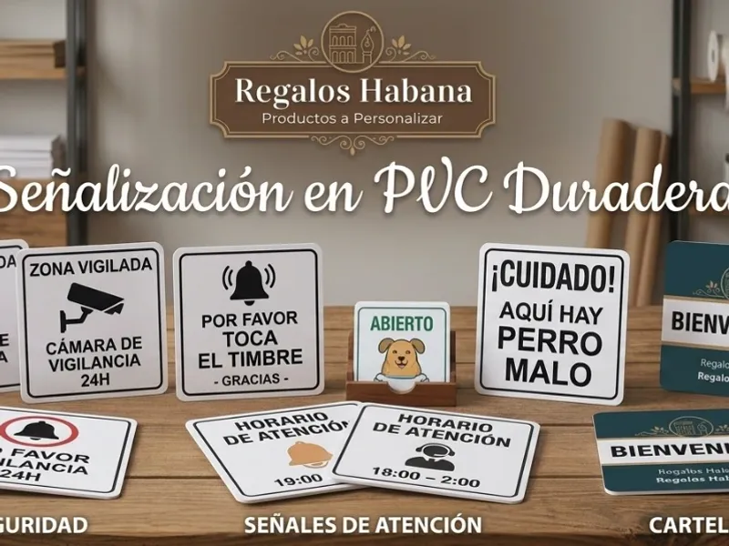 Carteles PVC y Señaléticas