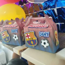 Cajitas para confituras de cumpleaños