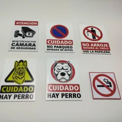 Carteles PVC