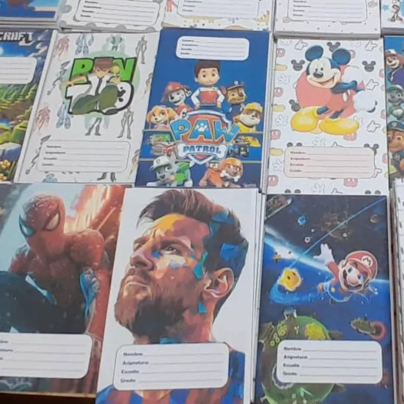 Libretas Rayadas (Medianas)