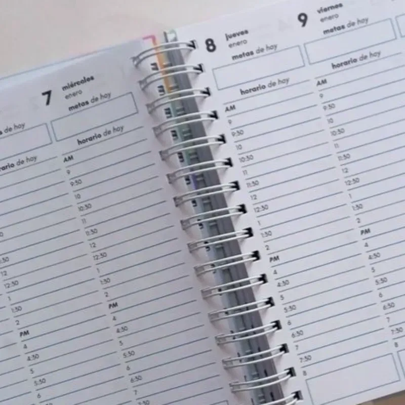 Planicadores 🗓️ (Tamaño Carta)