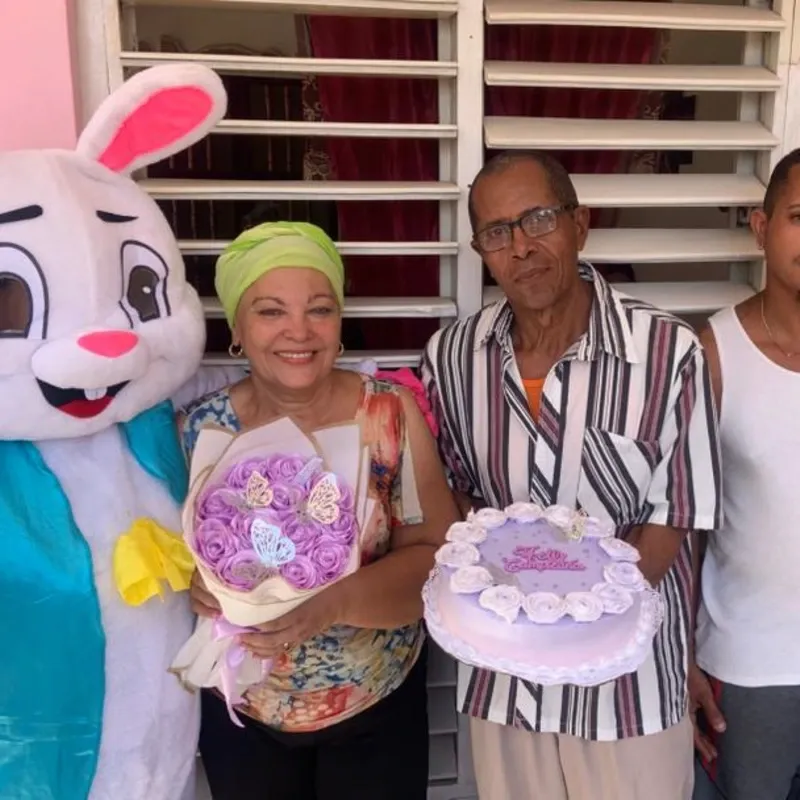 Entrega a mamá