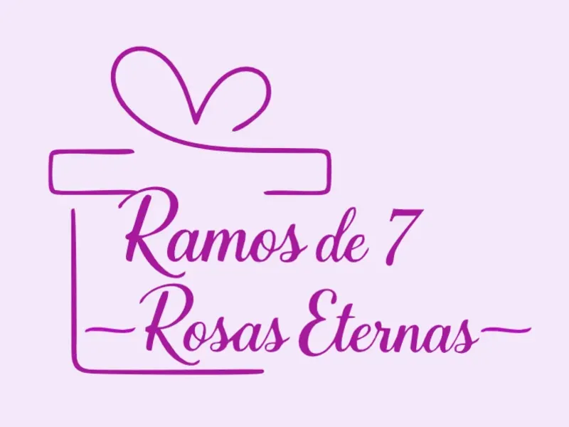 Ramos de 7 Rosas Eternas 