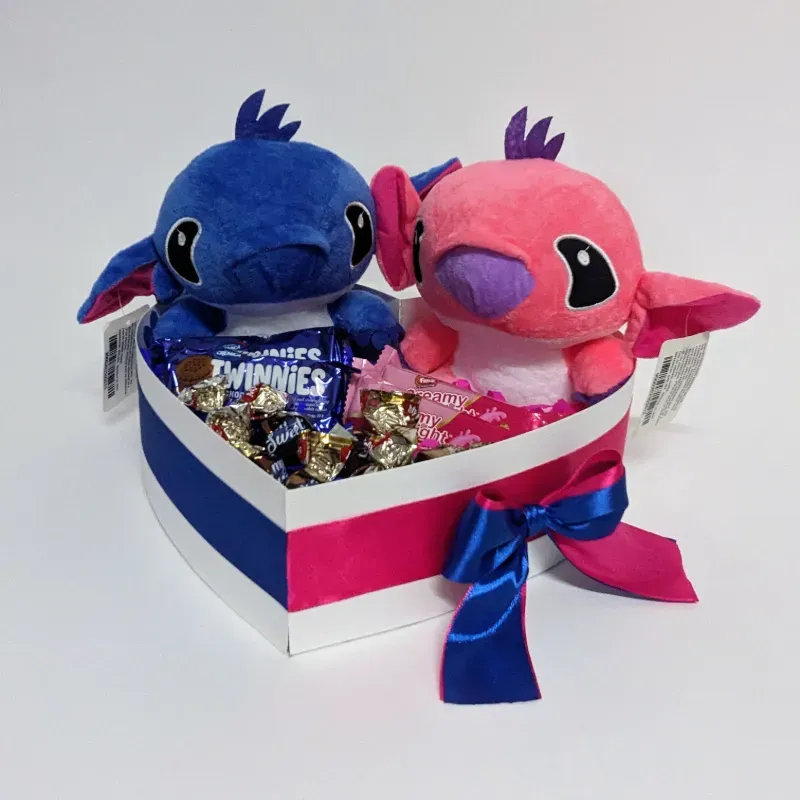 Caja de Regalos con forma de corazón 