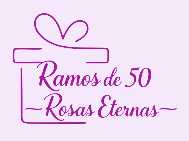 Ramos de 50 Rosas Eternas