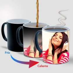 Taza mágica personalizada