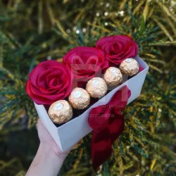 3 rosas y Ferreros 🍫