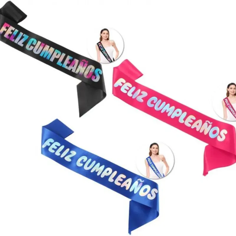 Bandas para la persona homenajeada 