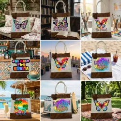 Bolsos de lienzo y piel