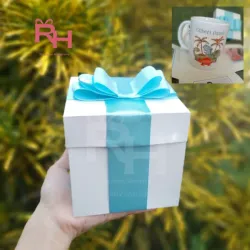 Caja sorpresa con jarra personalizada