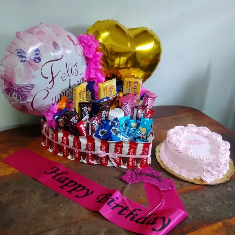 Corazón confitero y Cake 🎂