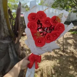 Corazón y bombones 🍬🌹
