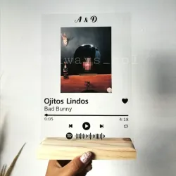 Cuadro con base de madera