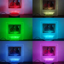 Lámparas personalizadas con fotos