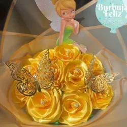 Ramo de 10 rosas temático