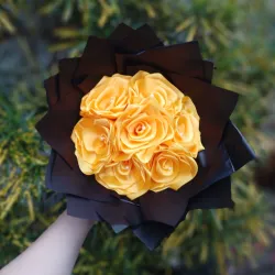 Ramos de 7 rosas eternas