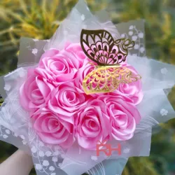 Ramos de 15 rosas eternas 